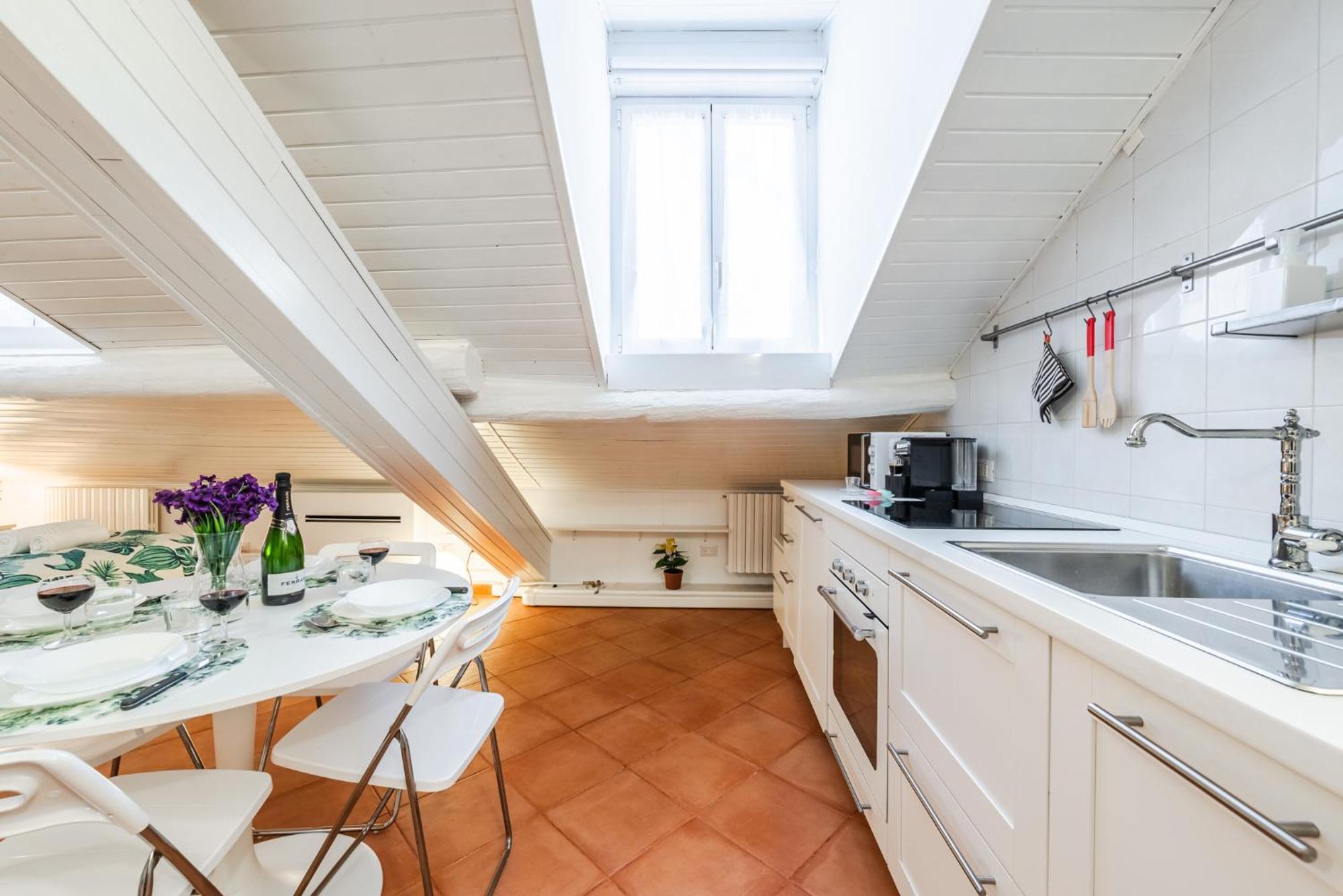 Ferienwohnung The White Jungle - San Babila Attic Mailand Exterior foto